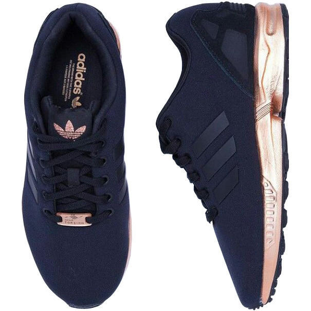 adidas zx flux rose gold